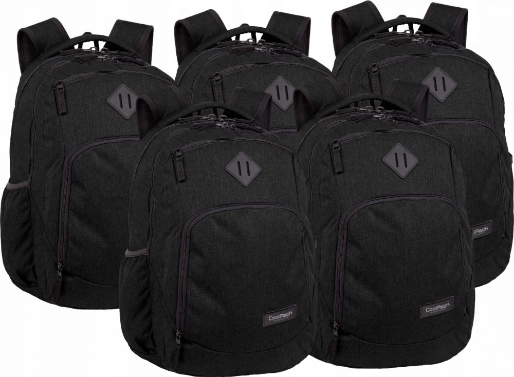 Mestský Školský Batoh na Výlety CoolPack Black x5